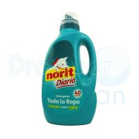 Norit Detergente Líquido Toda La Ropa Diario 2120 Ml